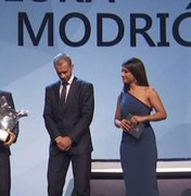Modric derruba Cristiano Ronaldo e é eleito melhor jogador da Europa