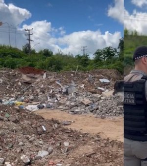 Prefeitura flagra descarte irregular de resíduos e aciona PM em Arapiraca