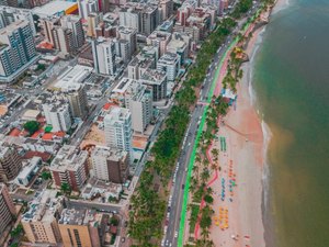 Evento altera trânsito na orla de Maceió durante o fim de semana