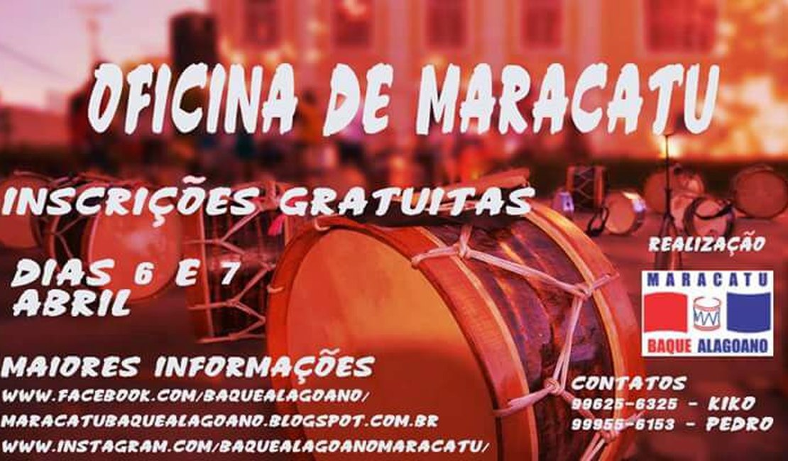 Maracatu Baque Alagoano promove oficina para novos integrantes em abril