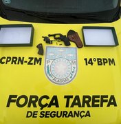 Suspeito de homicídio é preso com arma usada no crime em Colônia Leopoldina