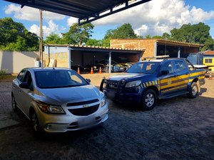 PRF recupera veículo roubado e prende homem por receptação na BR 316