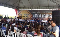 Inauguração da duplicação Maceió-Arapiraca