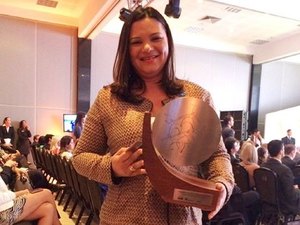 Empresária de Arapiraca ganha prêmio nacional de gestão