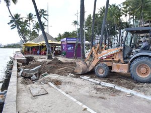 Prefeitura realiza obras de manutenção em vias da capital