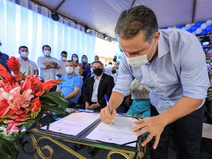 Estado inaugura Cisp e autoriza obras do Minha Cidade Linda em Novo Lino