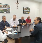 Prefeito Luciano recebe a visita do novo superintendente dos Correios em Alagoas