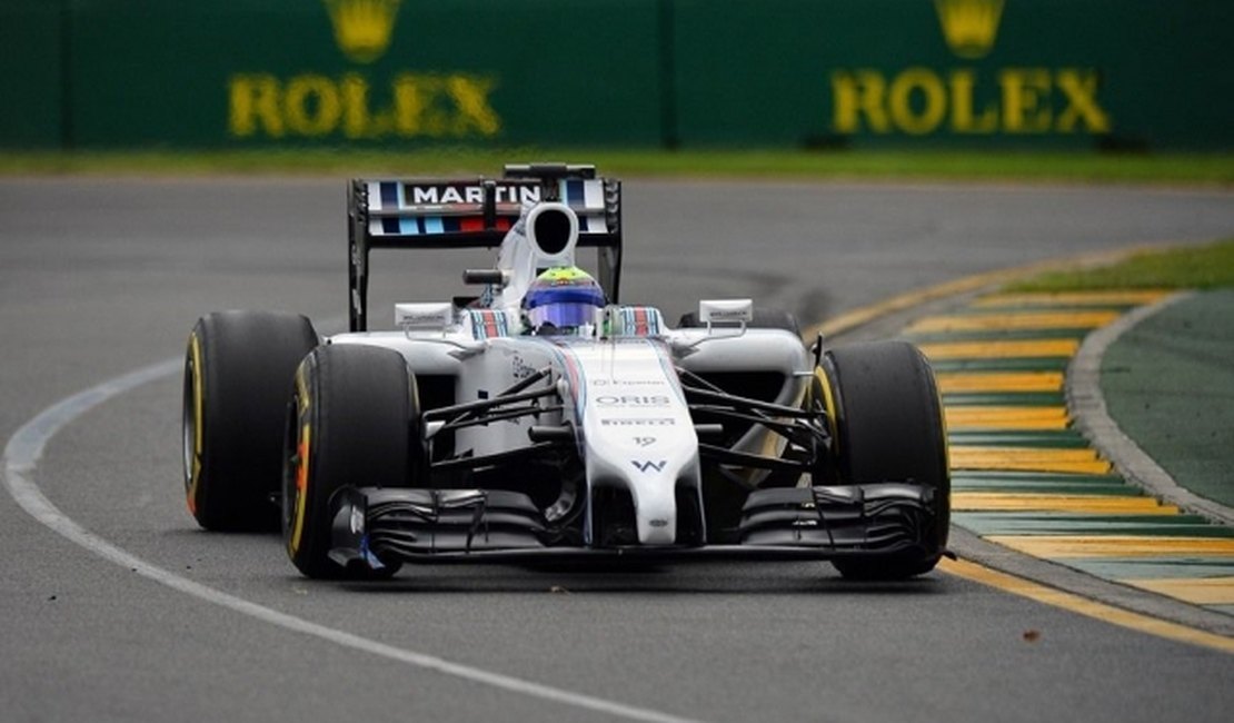 Massa celebra 3º lugar e vê Williams 'bem perto da Mercedes'