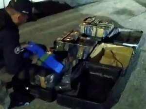 Mulher é presa em SP com 100kg de maconha destinados a Maceió