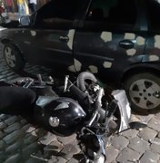 Colisão entre carro e moto deixa uma pessoa morta em Viçosa