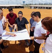 Comitiva do Ministério da Saúde visita obra do Hospital Metropolitano do Agreste