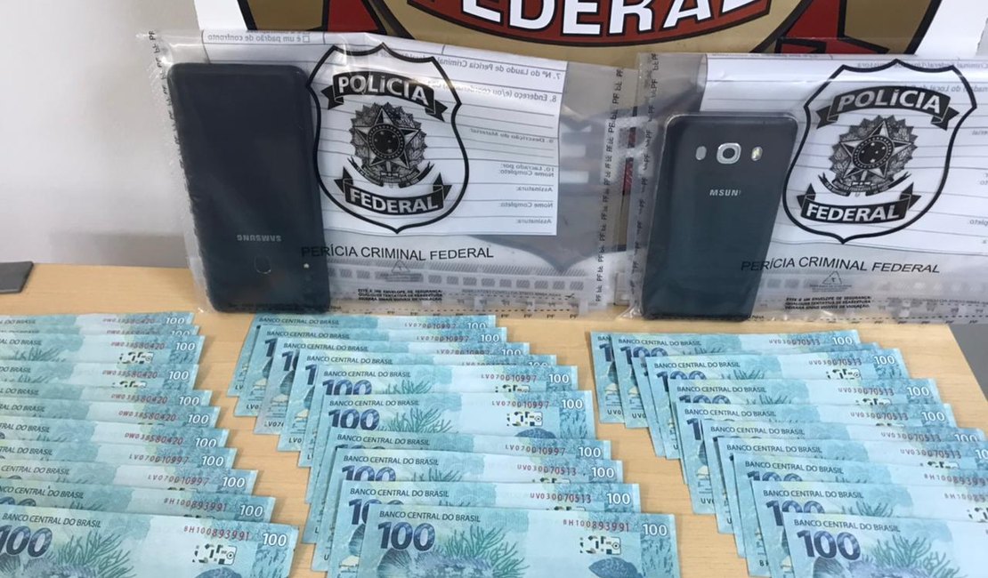 [Vídeo] Dupla é presa com dinheiro falso em São Miguel dos Campos