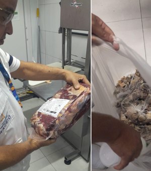 Fiscalização apreende 100 kg de produtos vencidos em estabelecimento na Ponta Verde