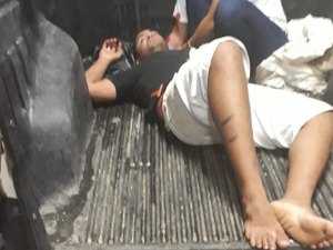 [Vídeo] Acidente em Coruripe deixa criança e motociclista feridos