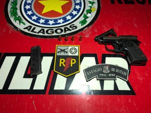 Denúncia anônima contribui para apreensão de arma de fogo no Agreste