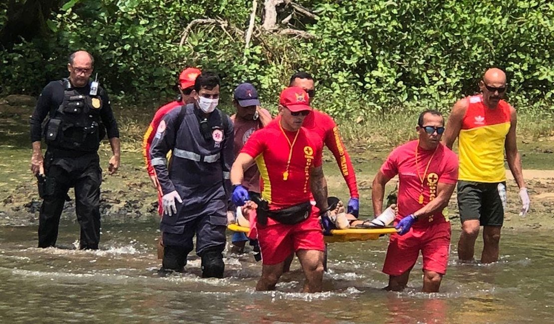 Mulher é resgatada após ser agredida e largada no mangue