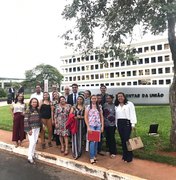 Professores de vários municípios alagoanos visitam gabinetes e ministérios sensibilizando sobre pauta dos Precatórios do Fundef