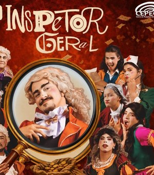 “O Inspetor Geral”, de Gógol, chega ao Theatro Homerinho no próximo dia 26