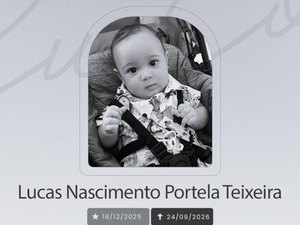 Neto de Cabo Bebeto morre aos nove meses; deputado estadual lamenta