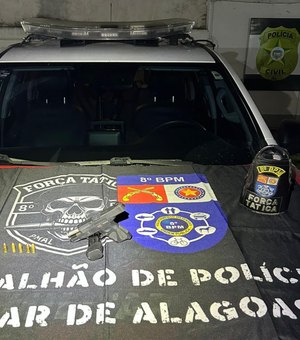 PM apreende 32 armas de fogo e quase 25 quilos de drogas na última semana em AL