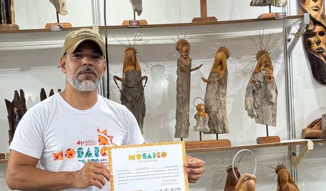 Entre raízes e talento: Gil Ismael transforma madeira em arte e fortalece a cultura artesanal nordestina