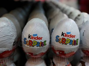 Anvisa determina recolhimento de lote importado de chocolate Kinder