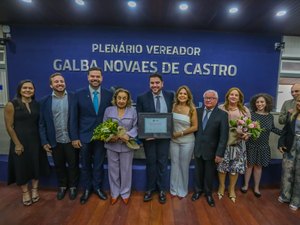 Câmara concede Título de Cidadão de Maceió a secretário-presidente do Iplam
