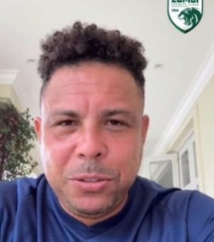 Ronaldo Fenômeno manda recado para jogadores alagoanos do Zumbi: 'estão arrebentando'