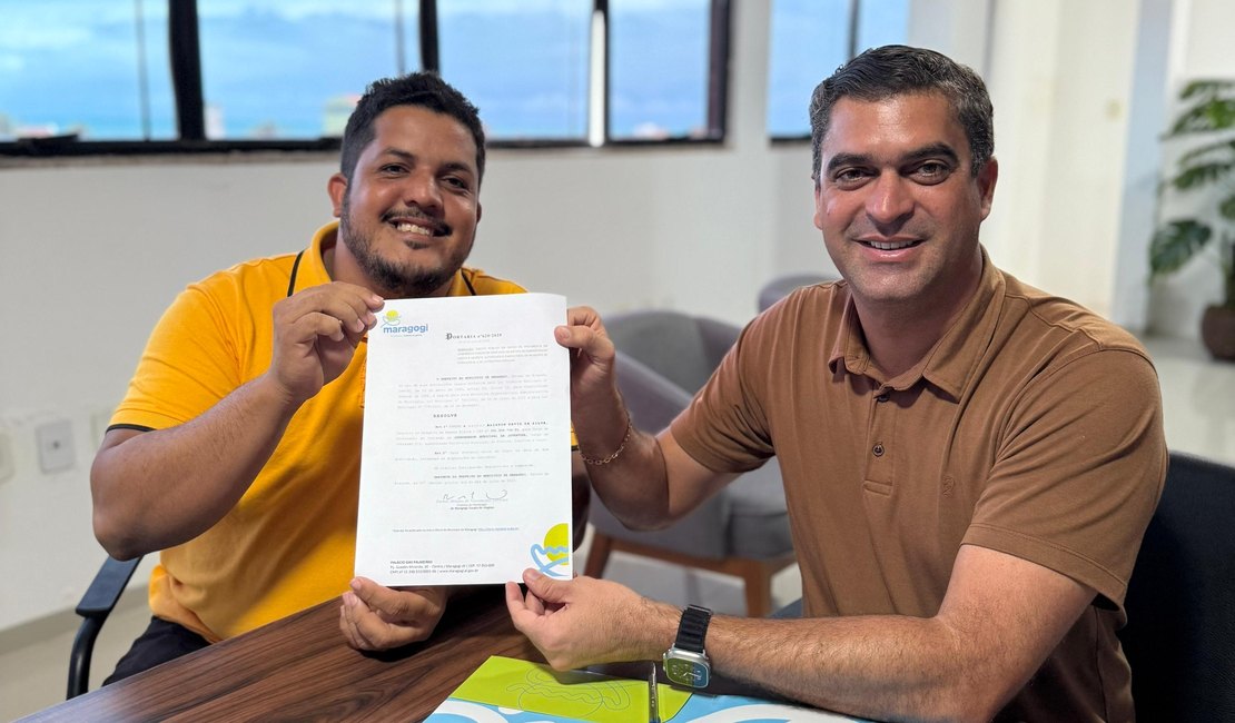 Alisson de São Bento é nomeado coordenador do Gabinete Jovem de Maragogi