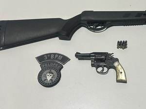 Polícia apreende armas de fogo após briga entre irmãos em Arapiraca