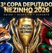 3ª Copa Deputado Nezinho será decidida neste domingo, em Arapiraca