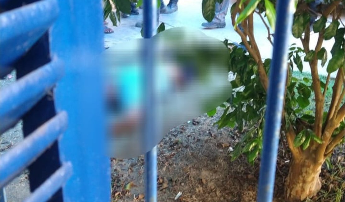 Reeducando é morto na porta de escola no bairro do São Jorge