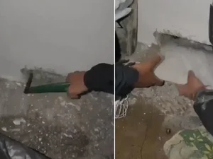 Policiais encontram antenas starlink na parede de cela em presídio do Rio