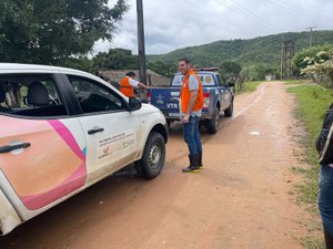 Defesa Civil Municipal interdita Aldeia indígena na zona rural de Palmeira dos Índios