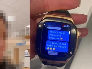 Mulher descobre traição ao flagrar mensagens no smartwatch do namorado