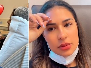 Simone Mendes passa por 'bateria de exames' em hospital e desabafa: 'Eu não gosto de tirar sangue'