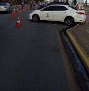 Blitz da Lei Seca flagra condutor inabilitado e autua outros cinco em Maceió