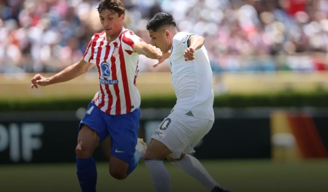 Botafogo perde para o Atlético de Madrid, mas se classifica no 'grupo de morte'
