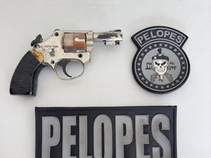 Arma de fogo é apreendida com suspeito de crimes na zona rural de Craíbas