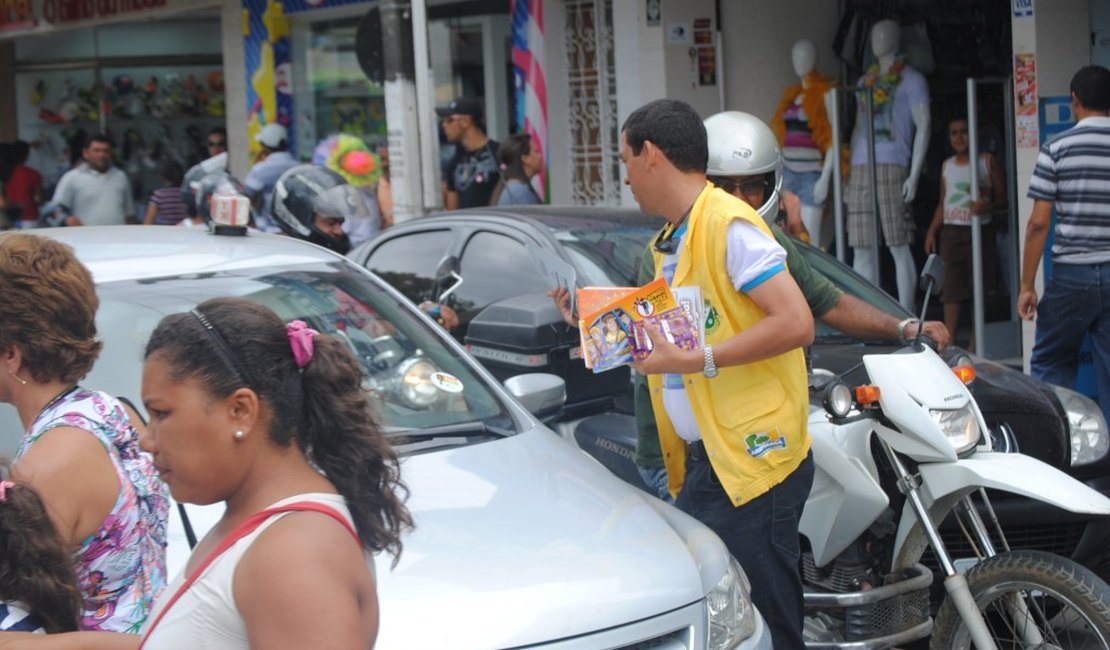 SMTT e Detran vão realizar ações do Movimento Maio Amarelo no Centro de Arapiraca
