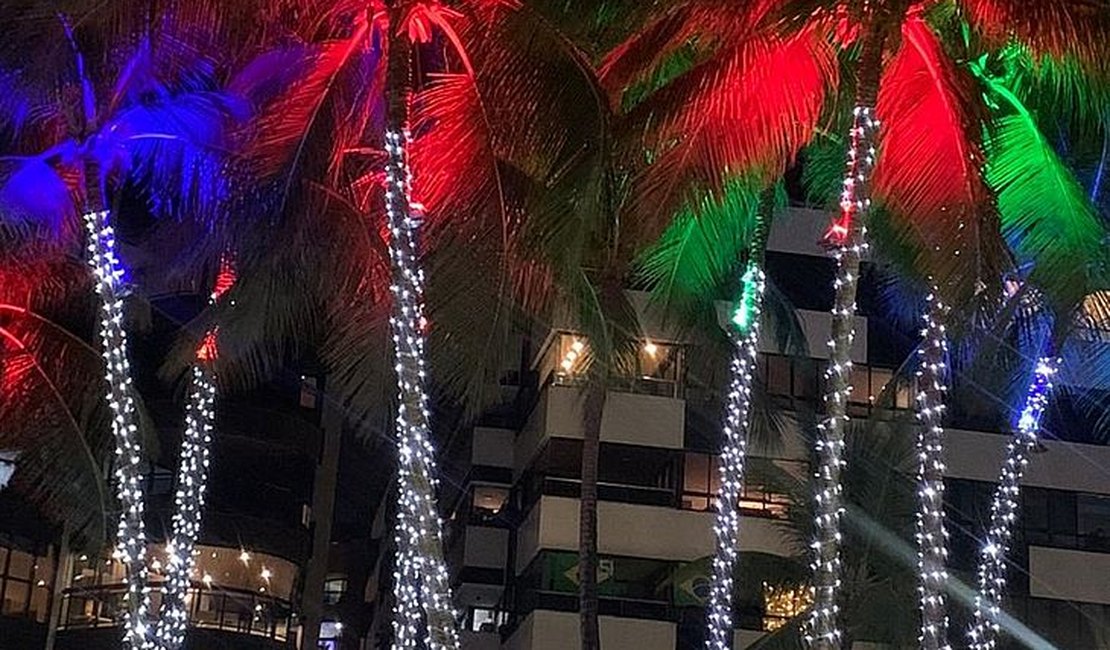 Orla de Maceió vai receber tradicional iluminação natalina