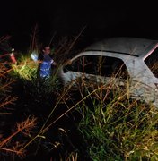 Motorista inabilitado perde o controle e provoca acidente, em Limoeiro de Anadia