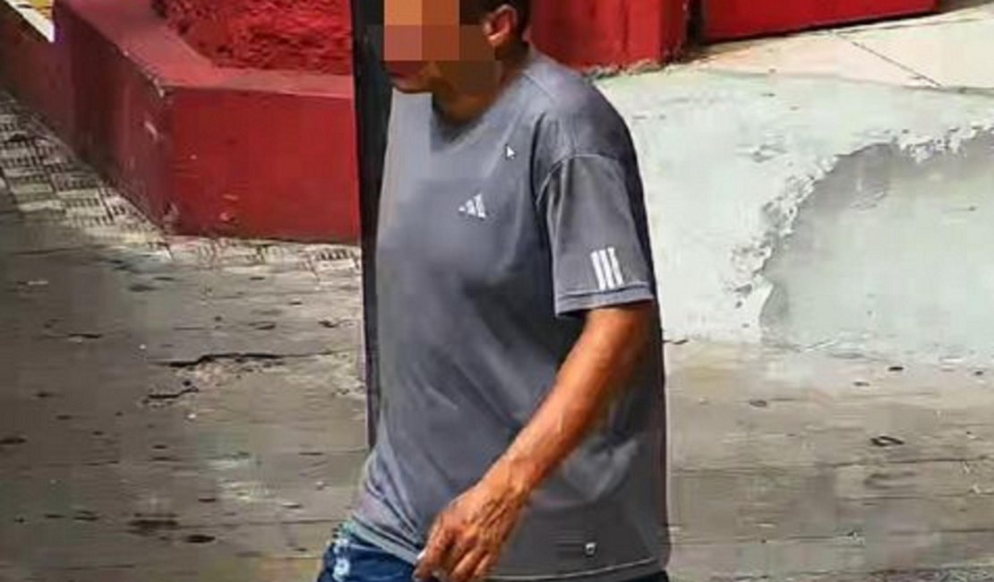 Foragido da Justiça por furto é preso após ser identificado por câmera no Centro de Maceió