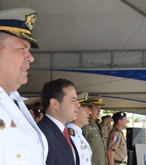 Nome de Lima Junior é bem recebido pelos oficiais de Alagoas