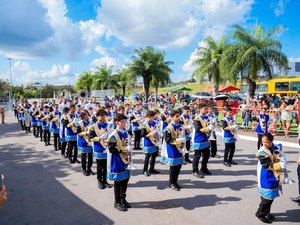 Arapiraca realiza encontro e campeonato de bandas e fanfarras