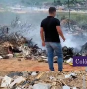 Morador denúncia lixão clandestino em Colônia Leopoldina