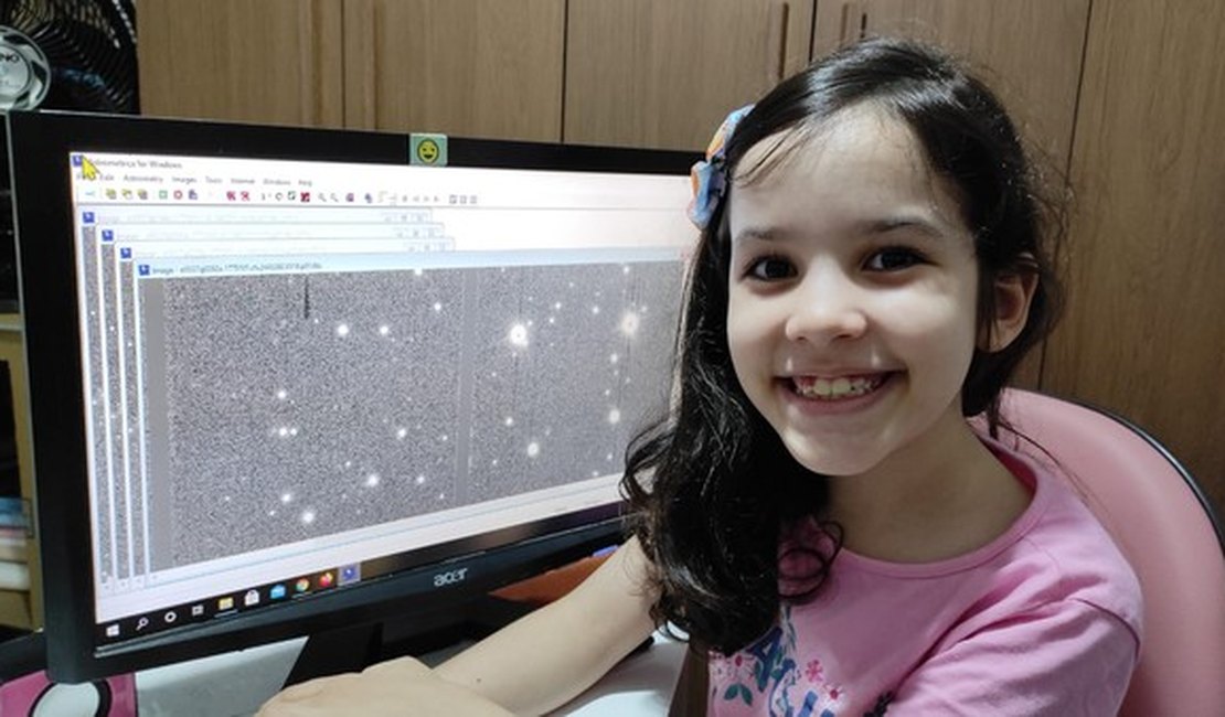 Menina de oito anos se torna caçadora de asteroides no CE: ‘Troco todas as festas por um telescópio’