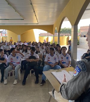 PM desenvolve ações preventivas através da Operação Paz nas Escolas