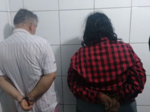 Após ser denunciado, casal é preso por envolvimento com trafico de drogas em Maceió