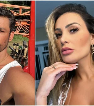 Andressa Urach diz ter sido bloqueada por Cauã Reymond após expor caso